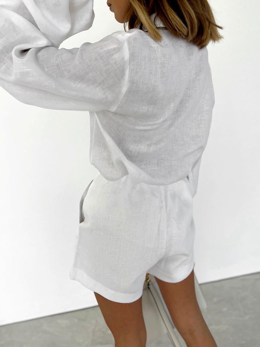 Ensemble deux pièces pour femm - Mens Linen Shirt Long Sleeve avis et prix
