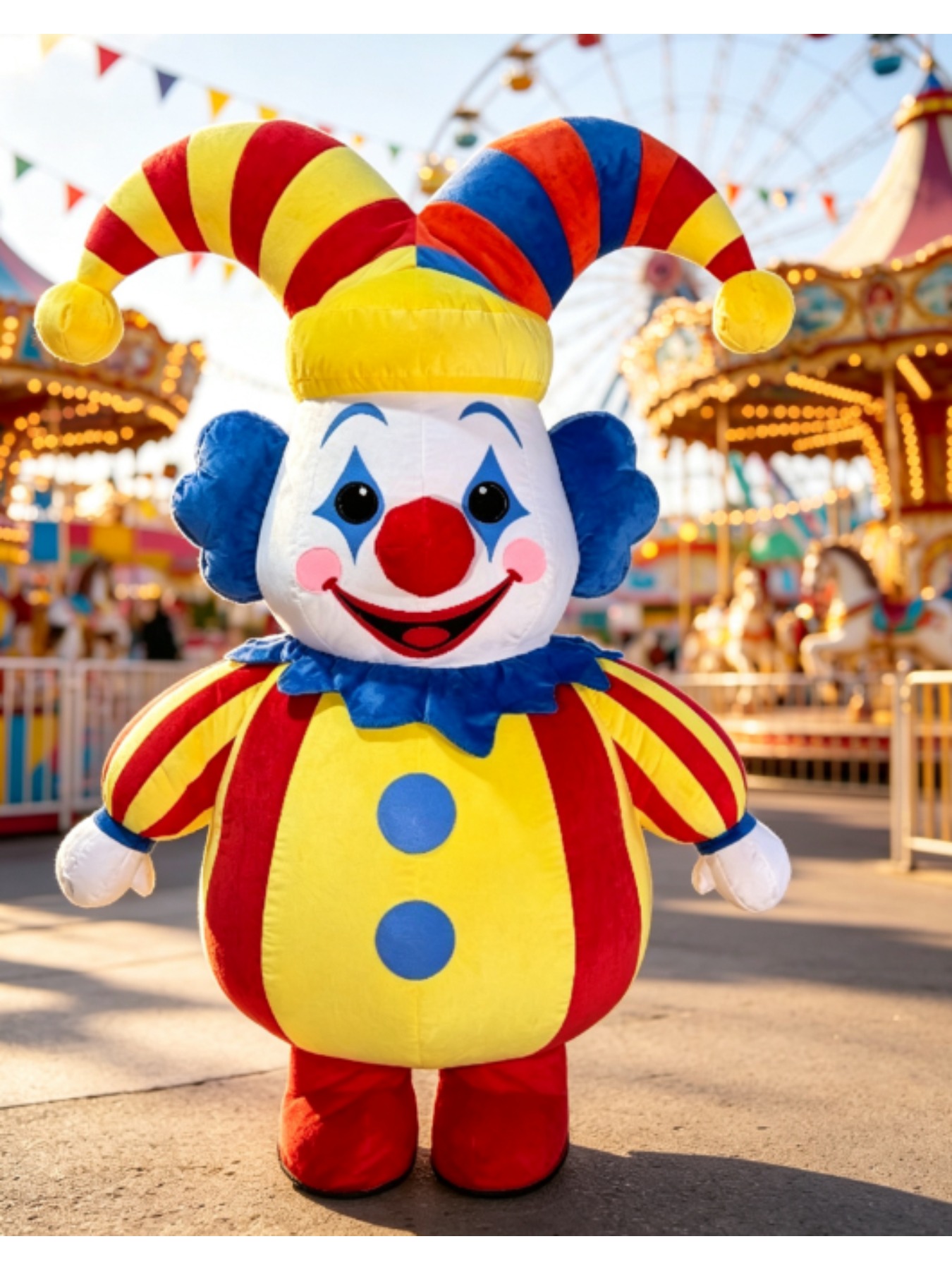 Costume de mascotte de clown d - Suits avis et prix