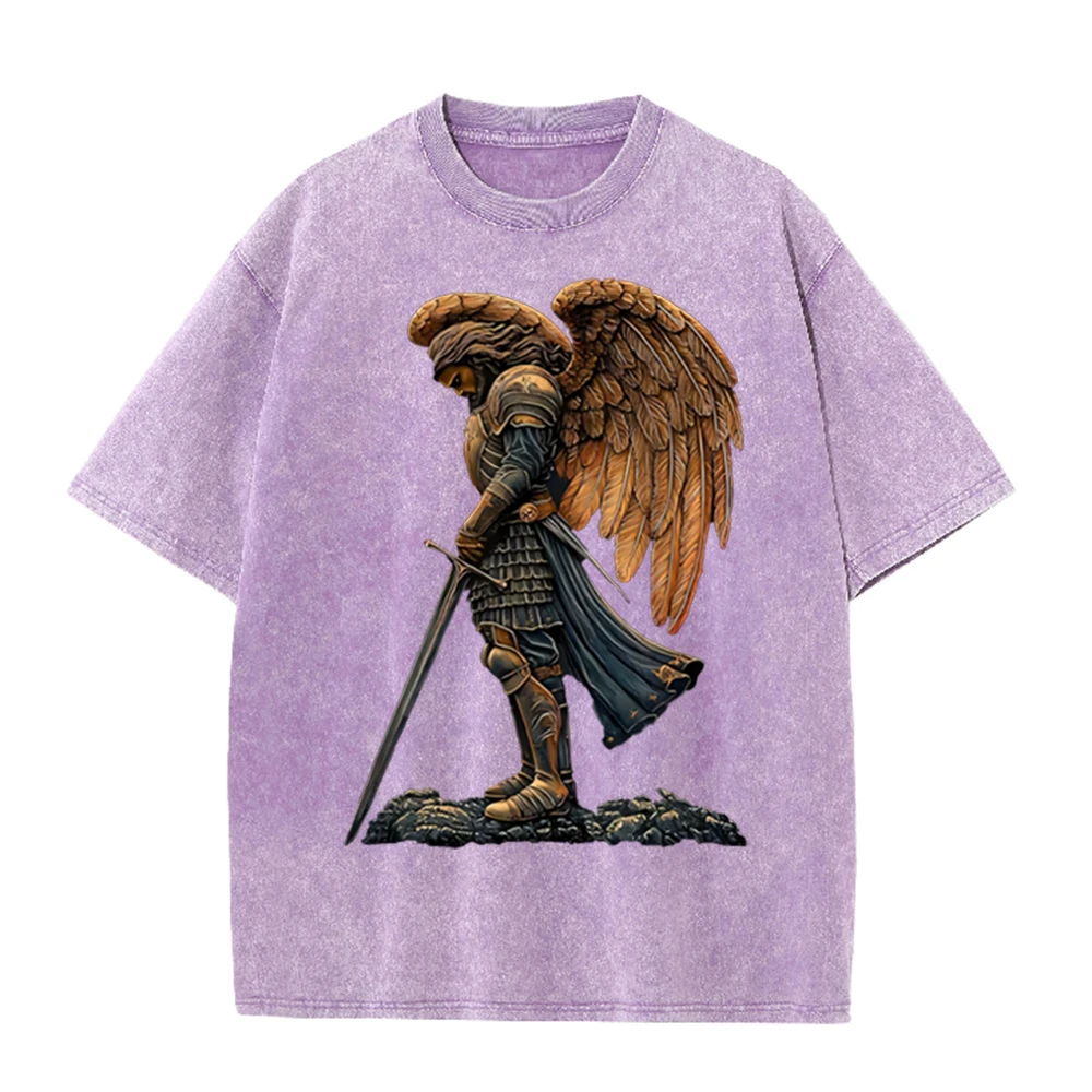 T-shirt gris délavé à l'acide  - Acid Wash Vintage Graphic T Shirt avis et prix