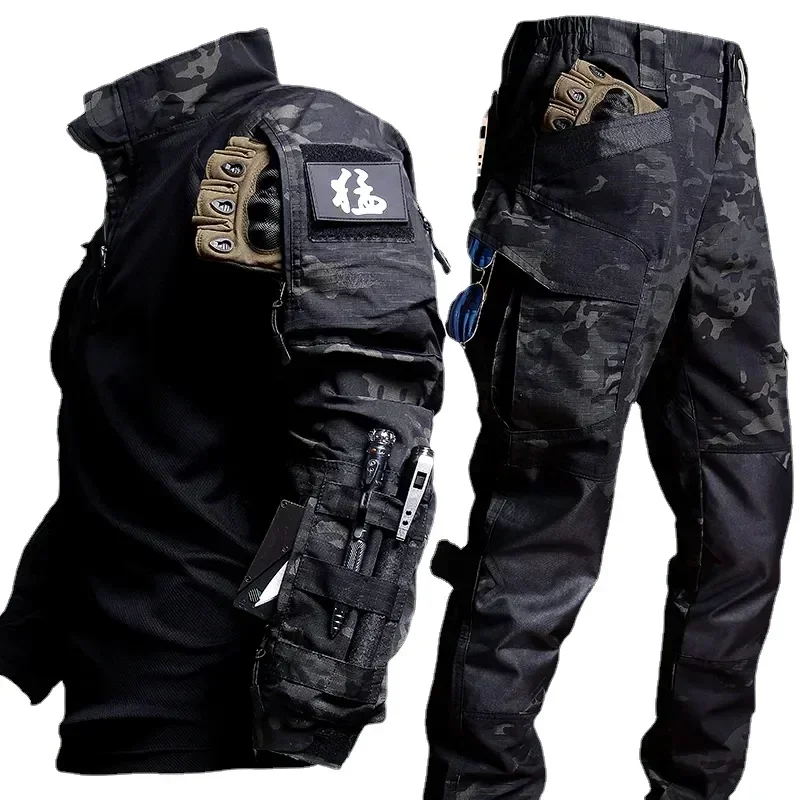 Combinaisons tactiques pour ho - Tactical Military Shirt Cargo avis et prix