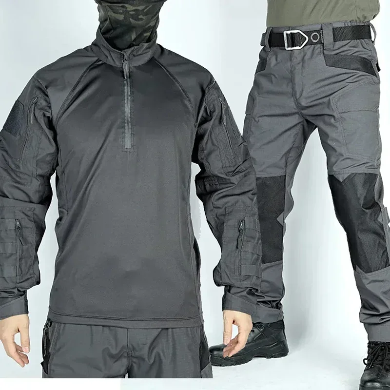 Combinaisons tactiques pour ho - Tactical Military Shirt Cargo avis et prix